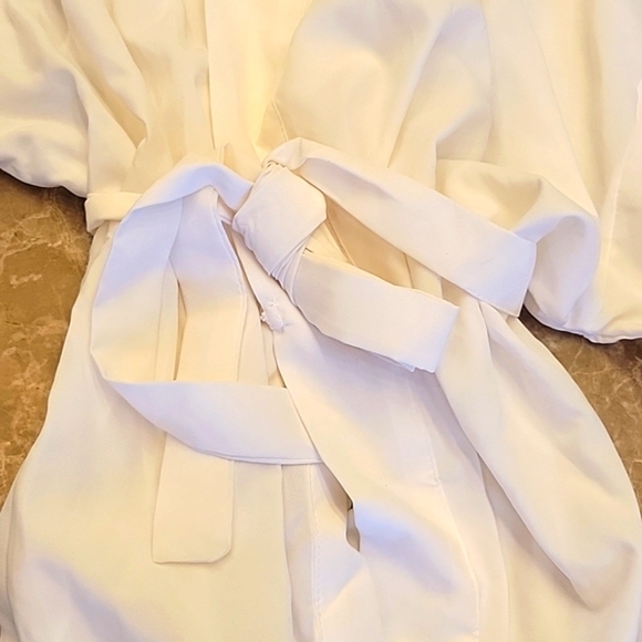 Val Mode Lingerie Floral Embroidered Robe , Sz S - Picture 3 of 16